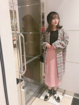 前田希美さん（レディース・158cm）の秋コーディネート