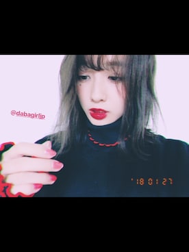 「D&B By DABAGIRL（-）のアイテム」を使った、前田希美さん（レディース・158cm）の冬コーディネート