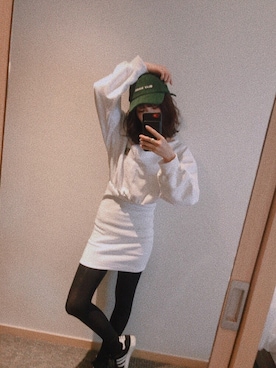 前田希美さん(レディース・158cm)の冬コーディネート