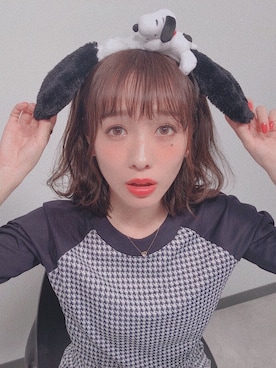 「D&B By DABAGIRL（-）のアイテム」を使った、前田希美さん（レディース・158cm）の春コーディネート