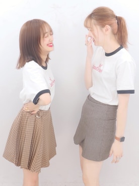 前田希美さん(レディース・158cm)の春コーディネート