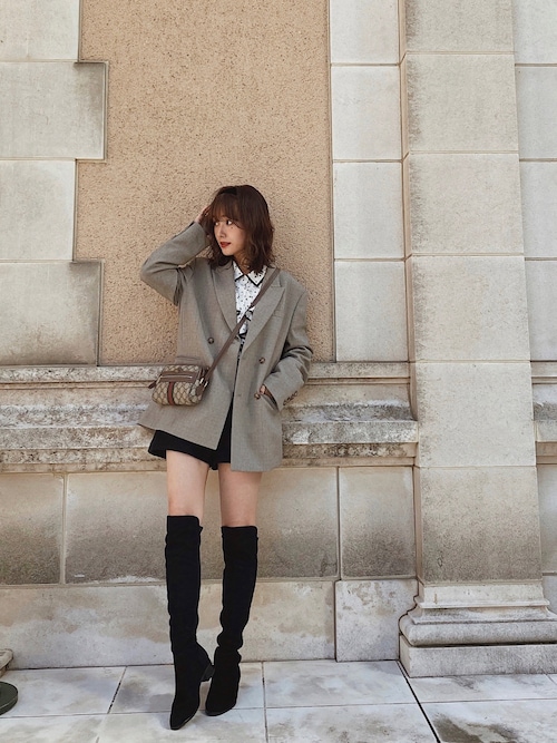 前田希美 Snidelのテーラードジャケットを使ったコーディネート Wear