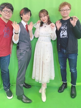 前田希美さん（レディース・158cm）の冬コーディネート