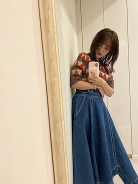 「REDYAZEL（レディアゼル）のアイテム」を使った、前田希美さん（レディース・158cm）の冬コーディネート
