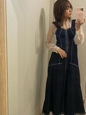 「N WITH.（エヌウィズ）のアイテム」を使った、前田希美さん（レディース・158cm）の春コーディネート