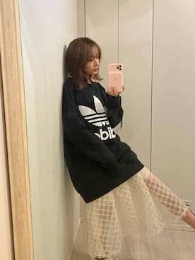 前田希美さん(レディース・158cm)の春コーディネート