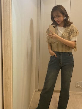 前田希美さん(レディース・158cm)の春コーディネート