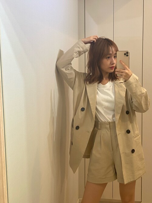 前田希美 N With のテーラードジャケットを使ったコーディネート Wear