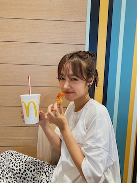 前田希美さん（レディース・158cm）の夏コーディネート