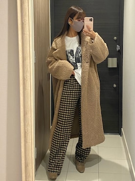 前田希美さん（レディース・158cm）の秋コーディネート