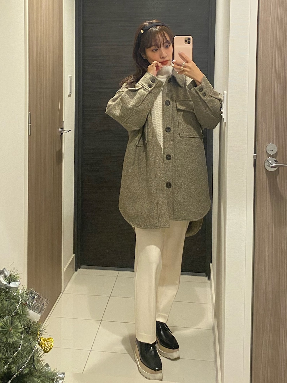 SNIDEL（スナイデル）の「ルーズネックモヘアニットプルオーバー