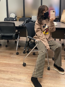 前田希美さん(レディース・158cm)の冬コーディネート