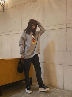 前田希美さん(レディース・158cm)の冬コーディネート