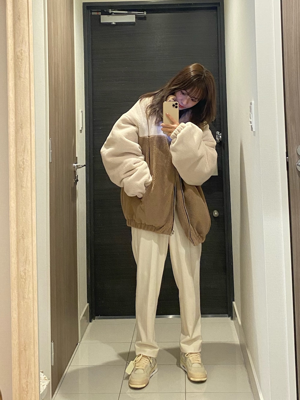 前田希美｜AMAILのブルゾンを使ったコーディネート - WEAR
