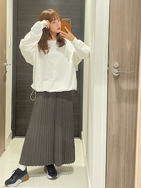前田希美さん(レディース・158cm)の春コーディネート