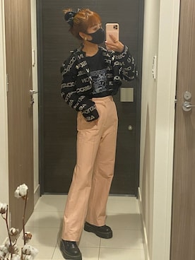 前田希美さん（レディース・158cm）の春コーディネート