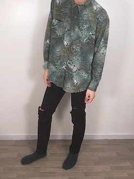 「BASQUE magenta（バスクマゼンタ）のアイテム（パンツ）」を使った、yukiさん（メンズ・175cm）の夏コーディネート