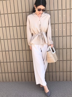 micocoさん（レディース・158cm）の春コーディネート