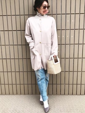 micocoさん（レディース・158cm）の春コーディネート