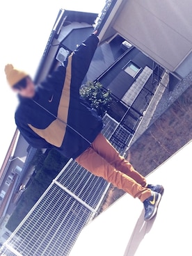 「ビッグスウォッシュ」｜垂金権造さん（メンズ・171cm）の冬コーディネート