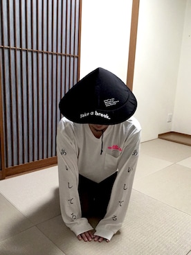 希少　FREAK'S STORE×ザツオン×カブー 　 チルバハット ZATUON（ザツオン）の「▽ZATUON×KAVU×FREAK'S STORE/ザツオン