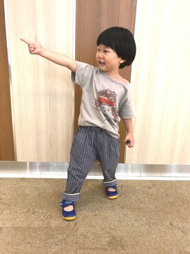 mariさん（キッズ・90cm）の夏コーディネート