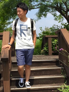 「TAILGATE CLOTHING（テイルゲート クロージング）のアイテム」を使った、yu_kiさん（メンズ・165cm）の夏コーディネート