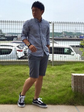 yu_kiさん（メンズ・165cm）の夏コーディネート