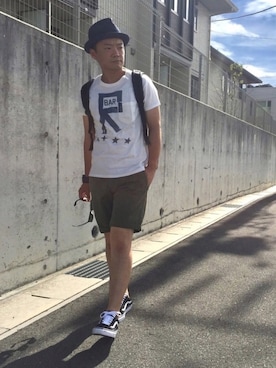 「TAILGATE CLOTHING（テイルゲート クロージング）のアイテム」を使った、yu_kiさん（メンズ・165cm）の夏コーディネート