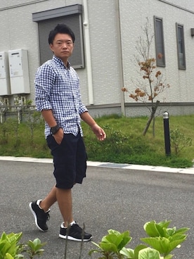 yu_kiさん（メンズ・165cm）の夏コーディネート