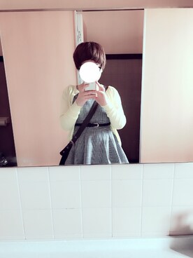 「CECIL McBEE（セシルマクビー）のアイテム（オールインワン・サロペット）」を使った、つぶ！さん（レディース・148cm）の夏コーディネート