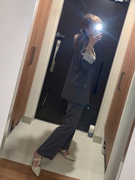 「emesuelee（エメスーリー）のアイテム」を使った、ここなっつさん（レディース・162cm）の夏コーディネート