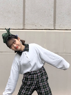 「卒業旅行」｜MINOさん（レディース・154cm）の春コーディネート