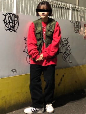 ベスト グリーン系 を使った スケータースタイル の人気ファッションコーディネート 季節 12月 2月 Wear ベスト グリーン系 を使った スケータースタイル の人気ファッションコーディネート 季節 12月 2月 Wear