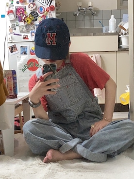 「アイテム（腕時計）」を使った、MINOさん（レディース・154cm）の春コーディネート