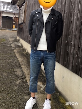 kzさん（メンズ・172cm）の冬コーディネート