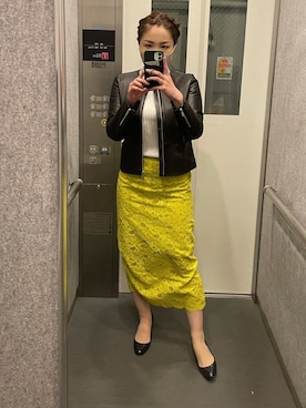 「UNITED ARROWS（ユナイテッドアローズ）のアイテム（ブルゾン）」を使った、kurikohさん（レディース・156cm）の春コーディネート