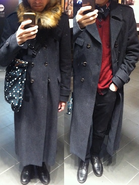 「DRIES VAN NOTEN（ドリスヴァンノッテン）のアイテム（その他）」を使った、WDさん（メンズ・171cm）の冬コーディネート