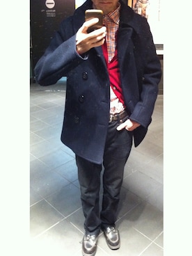 「Violet Buffalo Wallows（ヴァイオレットバッファローワローズ）のアイテム」を使った、WDさん（メンズ・171cm）の冬コーディネート