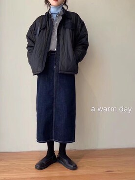 「休闲」｜「アイテム（マウンテンパーカー）」を使った、zhoubuleng1996さん（レディース・163cm）の秋コーディネート