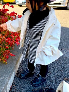 「アイテム（アンサンブル）」を使った、kotoさん（キッズ・70cm）の春コーディネート