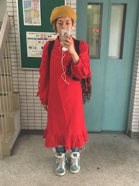 「Marc by Marc Jacobs（マークバイマークジェイコブス）のアイテム（シューズ）」を使った、Adadaさん（レディース・163cm）の夏コーディネート