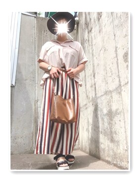 mamiiruuuuuuu◡̈♥さん（レディース・158cm）の夏コーディネート