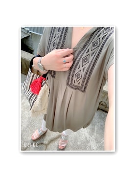 mamiiruuuuuuu◡̈♥さん（レディース・158cm）の夏コーディネート