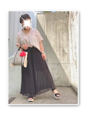 mamiiruuuuuuu◡̈♥さん（レディース・158cm）の夏コーディネート