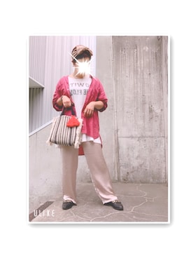 mamiiruuuuuuu◡̈♥さん（レディース・158cm）の夏コーディネート