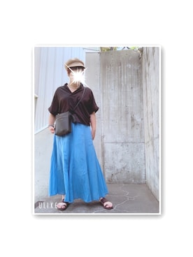 mamiiruuuuuuu◡̈♥さん（レディース・158cm）の夏コーディネート