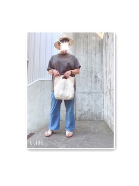 mamiiruuuuuuu◡̈♥さん（レディース・158cm）の夏コーディネート