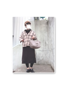 mamiiruuuuuuu◡̈♥さん（レディース・158cm）の秋コーディネート