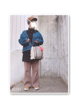 mamiiruuuuuuu◡̈♥さん（レディース・158cm）の秋コーディネート